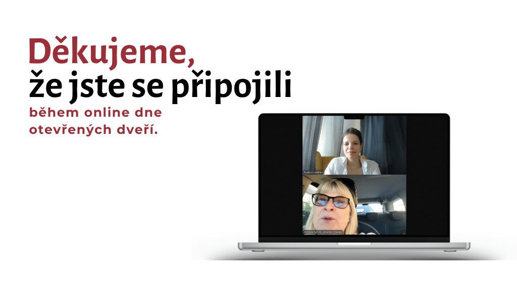 Dekujeme Online den otevrenych dveri 26.1.2025 | Ke stažení